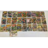 28x Vintage Marvel Comics including Red Sonja, The Incredible Hulk and The Savage She-Hulk