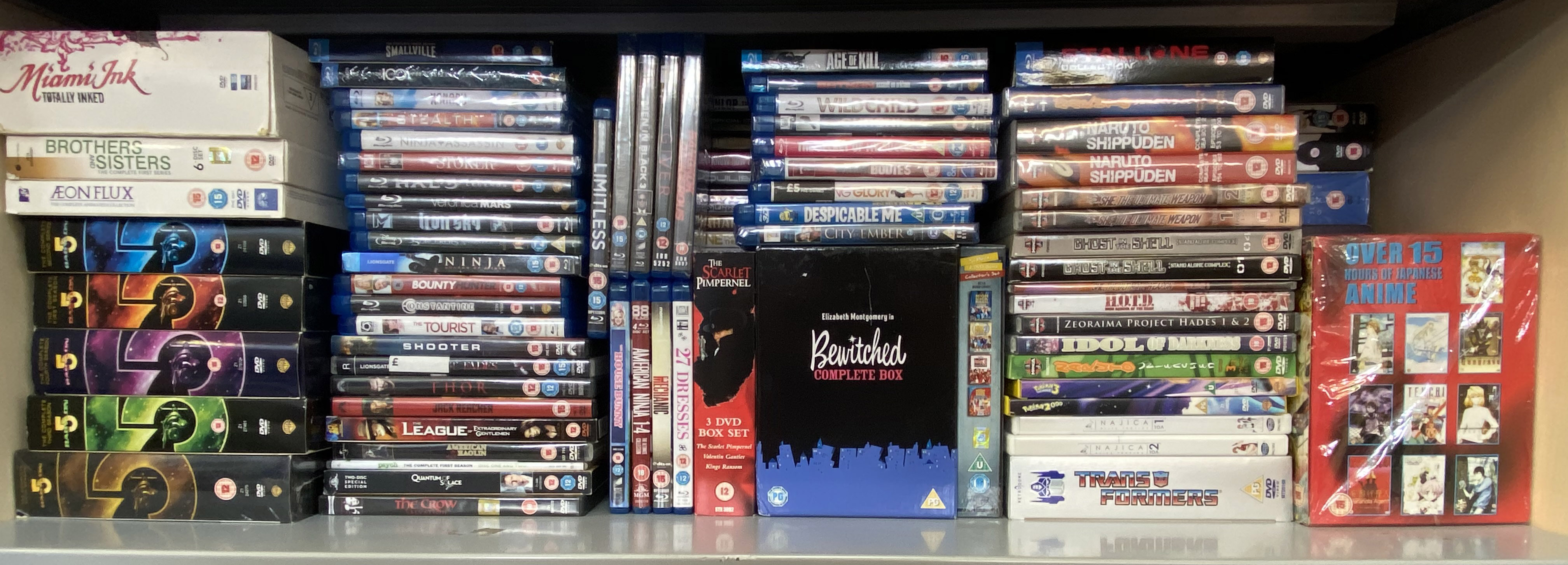 A massive quantity of over 700 DVDs and Blu-Rays including box sets. - Image 4 of 7