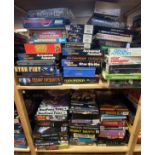 A massive lot of approx 60x boxed wargame and simulation games, all boxed. (Contents not checked for