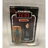 Kenner Star Wars Return Of The Jedi ROTJ Lando Calrissian on 77-back card. AFA graded 80 Y-NM (C85 B