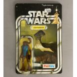 Palitoy Star Wars Hammerhead figure on 20-back card. Sealed to card.