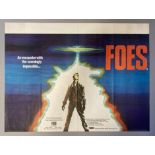 Foes British Quad film poster.