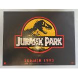 Jurassic Park British Quad film poster.