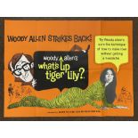 Woody Allen's What's Up Tiger Lily? British Quad film poster, folded.