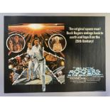 Buck Rogers In The 25th Century British Quad film poster.