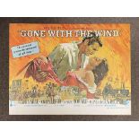 Gone With The Wind and Camelot British Quad film posters - both linen-backed.