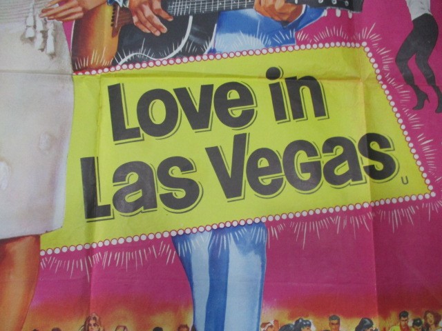 An original quad poster for the 1964 Elvis Presley film 'Viva Las Vegas' - (marketed in UK as ' - Image 4 of 10