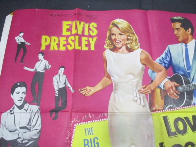 An original quad poster for the 1964 Elvis Presley film 'Viva Las Vegas' - (marketed in UK as ' - Image 2 of 10