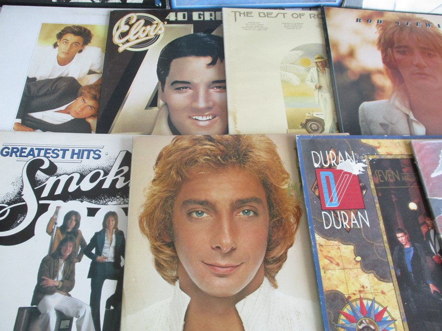 A collection of various LP's including Queen,Rod Stewart etc. - Image 7 of 8