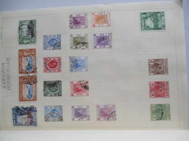 Two albums of various worldwide stamps along with an empty album - Image 7 of 55