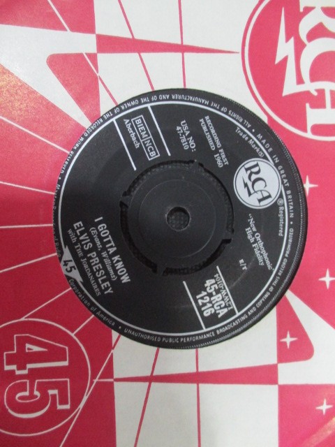 A collection of 7" singles including Elvis Presley, Billy Fury, Roy Orbison, The Crickets - Image 5 of 5