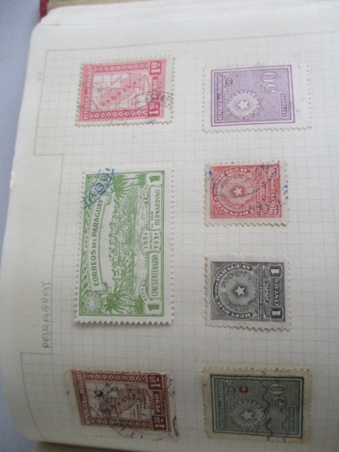 Two albums of various worldwide stamps along with an empty album - Image 38 of 55