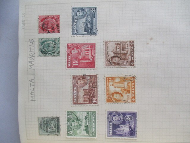 Two albums of various worldwide stamps along with an empty album - Image 9 of 55