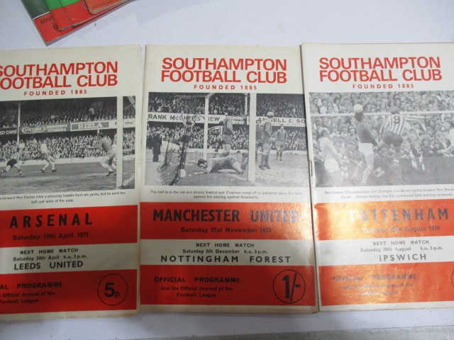 A collection of Southampton F.C football programmes, dating mainly from 1969- 1979 - Image 3 of 10