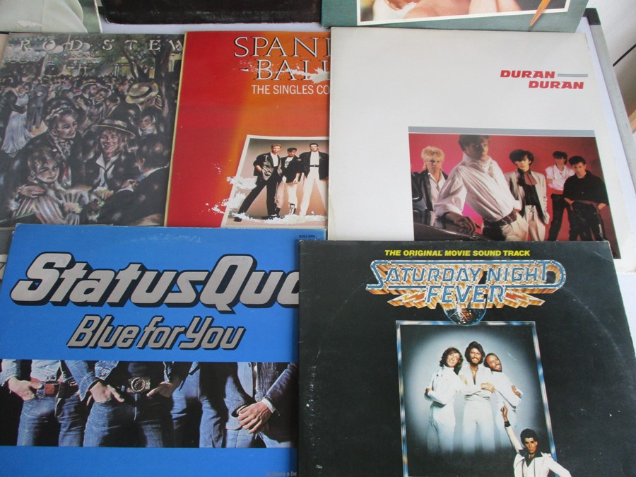 A collection of various LP's including Queen,Rod Stewart etc. - Image 5 of 8