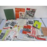 A collection of 1960's Speedway and Scramble programmes, mainly South West based, including Chard,