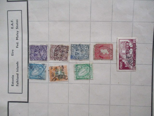 Two albums of various worldwide stamps along with an empty album - Image 52 of 55