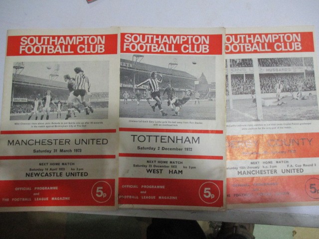 A collection of Southampton F.C football programmes, dating mainly from 1969- 1979 - Image 4 of 10