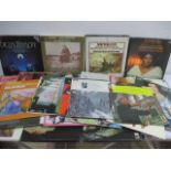 A collection various classical records