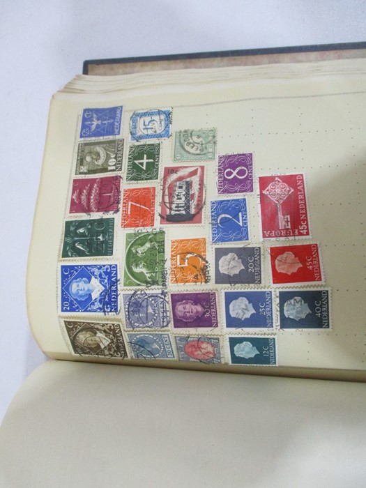 A collection of worldwide stamps along with loose stamps - Image 42 of 94