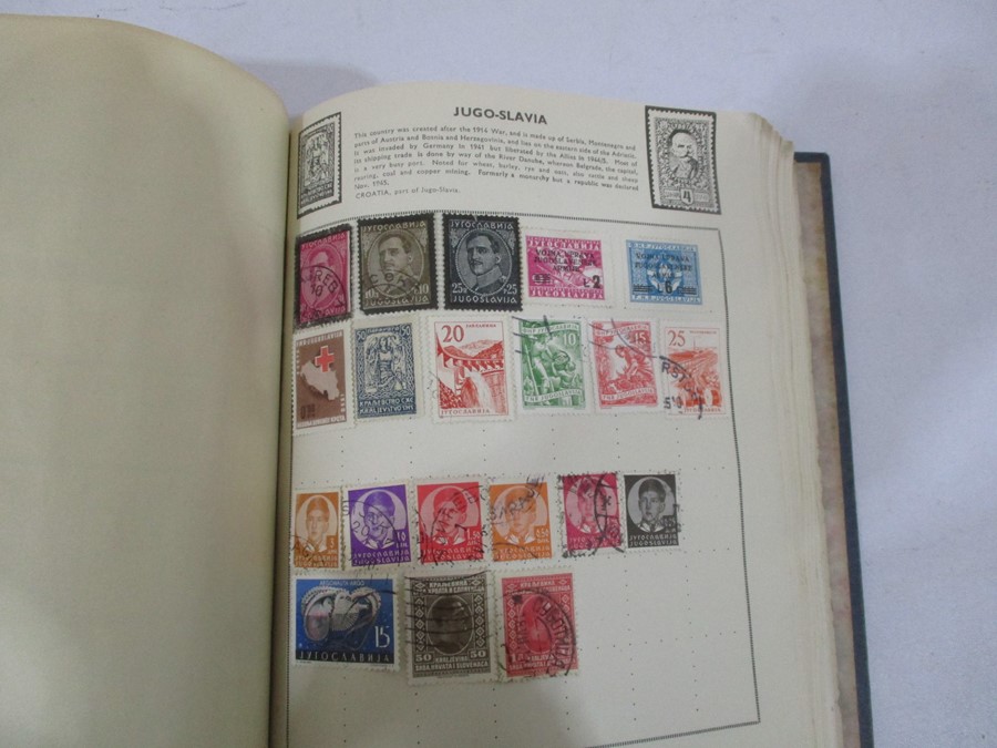 A collection of worldwide stamps along with loose stamps - Image 58 of 94