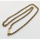 A 9 ct gold chain, 9.15g