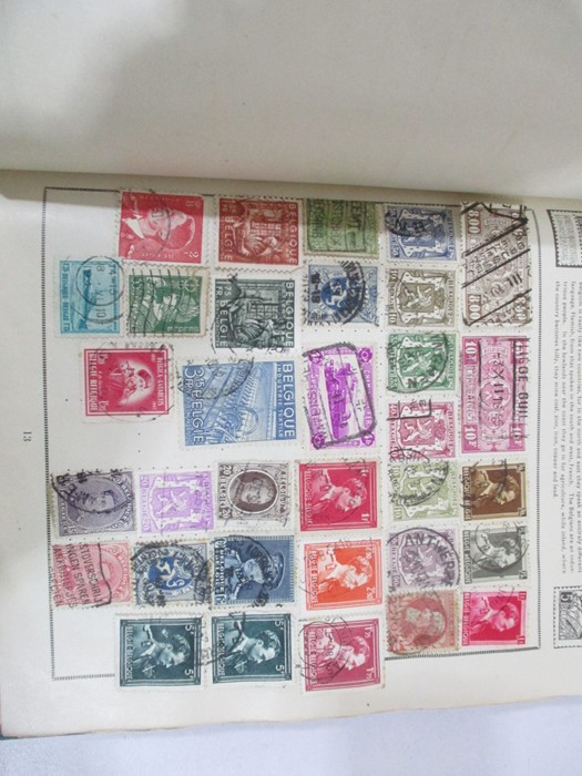 A collection of worldwide stamps along with loose stamps - Image 8 of 94