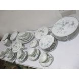 A large part Noritake "Lorene" dinner and tea service