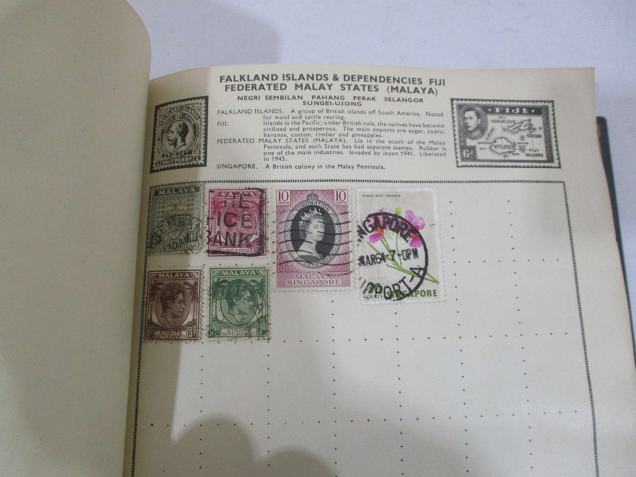 A collection of worldwide stamps along with loose stamps - Image 23 of 94