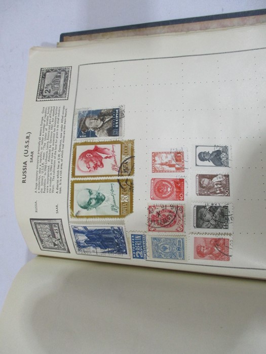 A collection of worldwide stamps along with loose stamps - Image 76 of 94