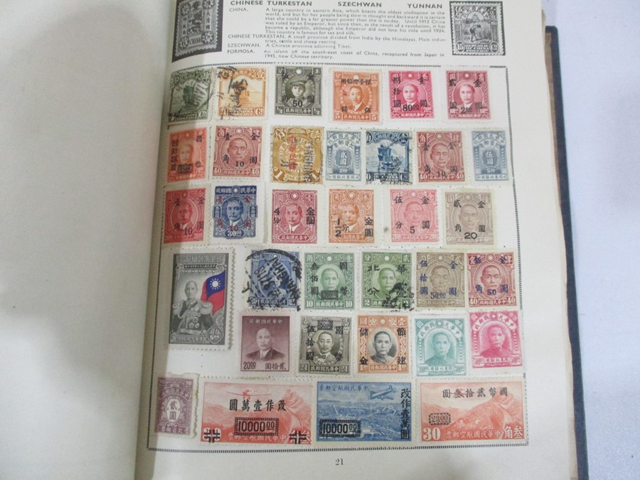 A collection of worldwide stamps along with loose stamps - Image 15 of 94