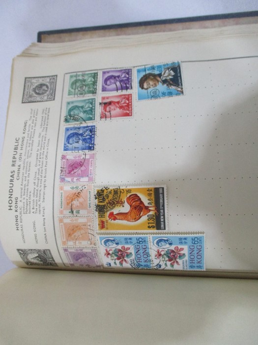 A collection of worldwide stamps along with loose stamps - Image 43 of 94