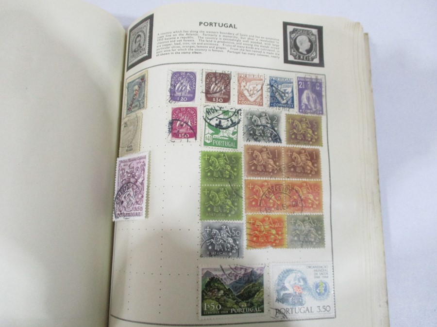 A collection of worldwide stamps along with loose stamps - Image 71 of 94