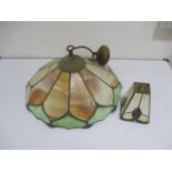 Two Tiffany Style lamp shades