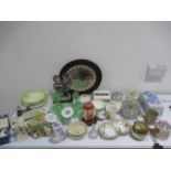 A collection of various china including Royal Doulton, Noritake, Wade, Poole, Hornsea, Royal