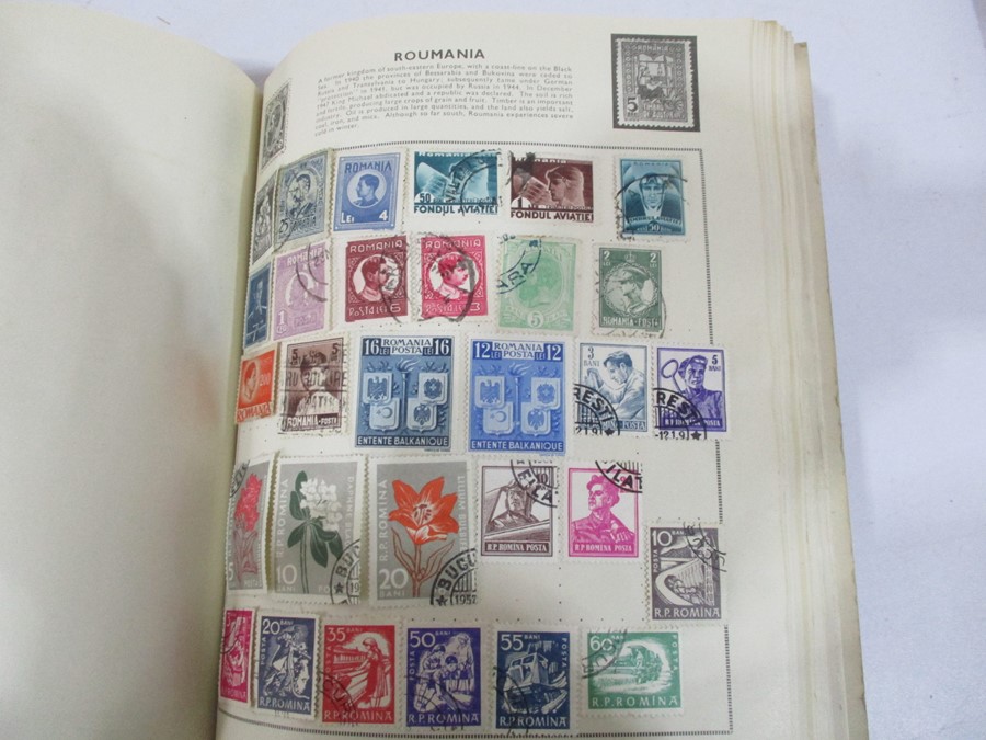 A collection of worldwide stamps along with loose stamps - Image 75 of 94