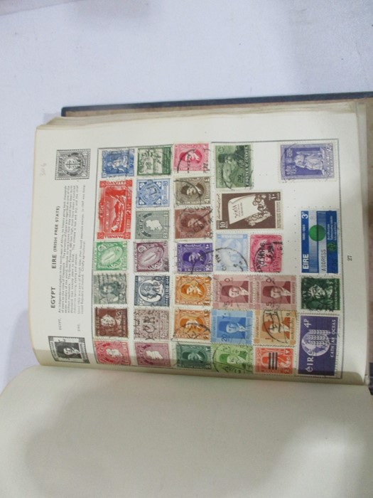 A collection of worldwide stamps along with loose stamps - Image 21 of 94