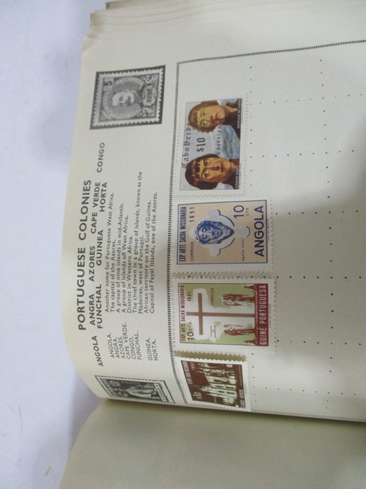 A collection of worldwide stamps along with loose stamps - Image 72 of 94
