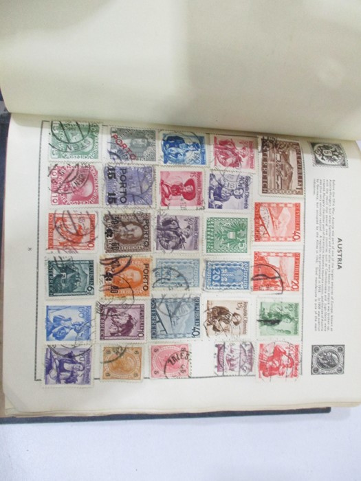 A collection of worldwide stamps along with loose stamps - Image 4 of 94