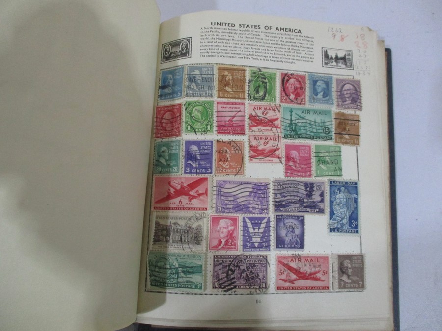 A collection of worldwide stamps along with loose stamps - Image 91 of 94