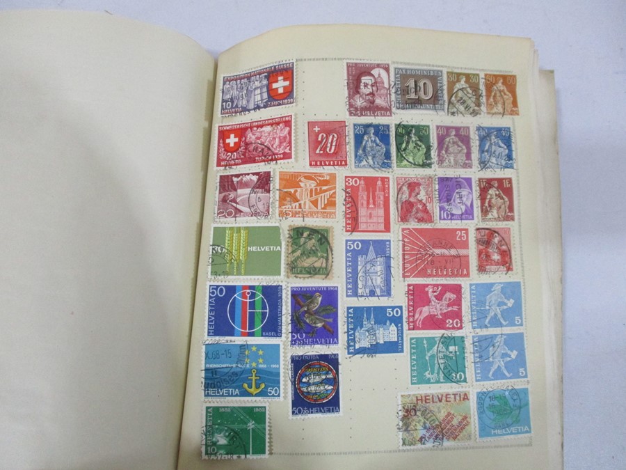 A collection of worldwide stamps along with loose stamps - Image 86 of 94