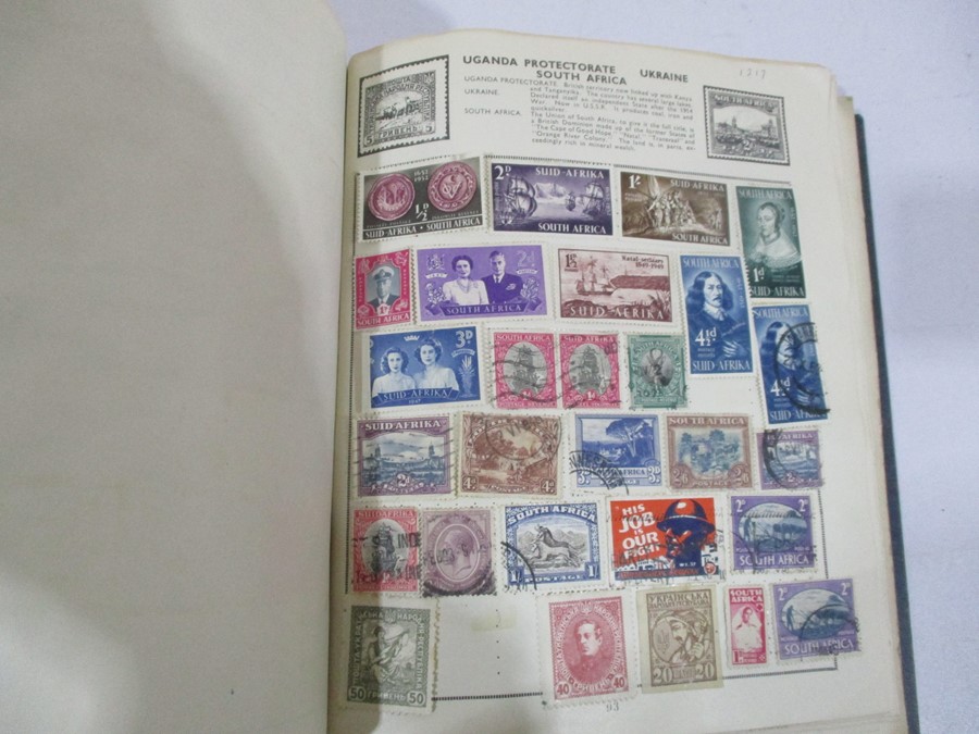 A collection of worldwide stamps along with loose stamps - Image 89 of 94