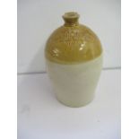 A large Parry Son & Stevens stone ware cider flagon