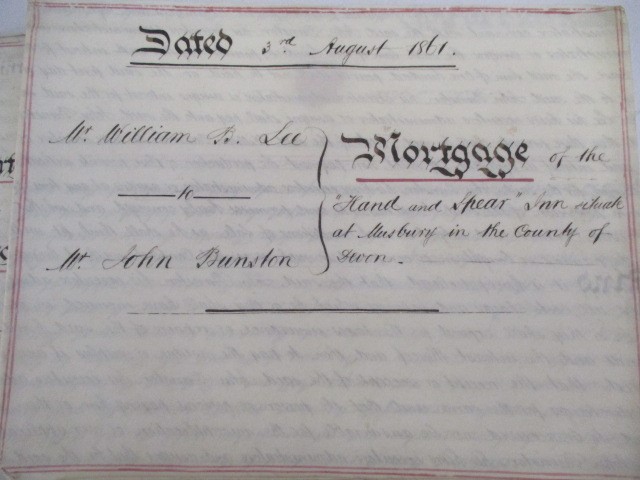 A collection of Musbury indentures between 1848-1876 - Image 2 of 11