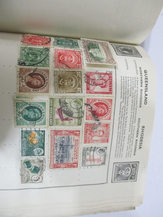 A collection of worldwide stamps along with loose stamps - Image 74 of 94