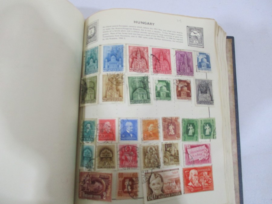 A collection of worldwide stamps along with loose stamps - Image 44 of 94