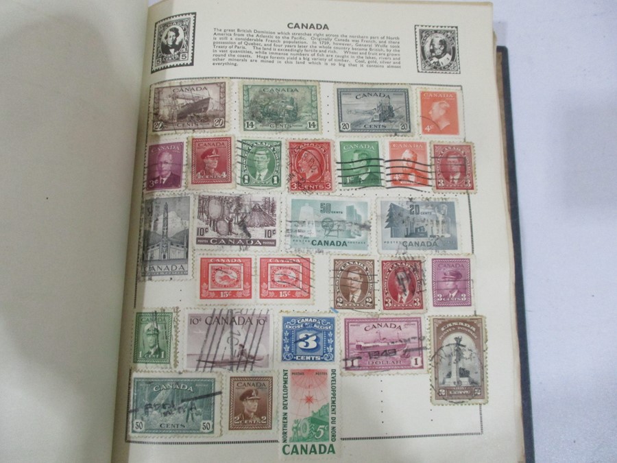 A collection of worldwide stamps along with loose stamps - Image 12 of 94