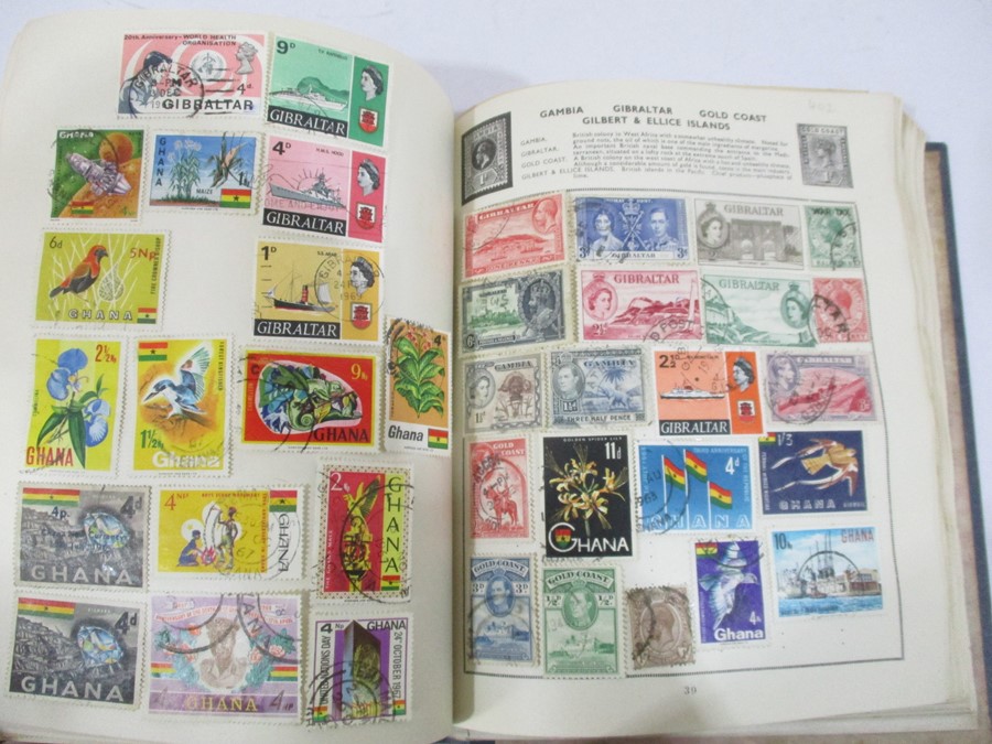 A collection of worldwide stamps along with loose stamps - Image 32 of 94