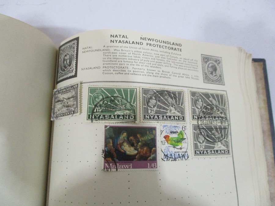A collection of worldwide stamps along with loose stamps - Image 64 of 94