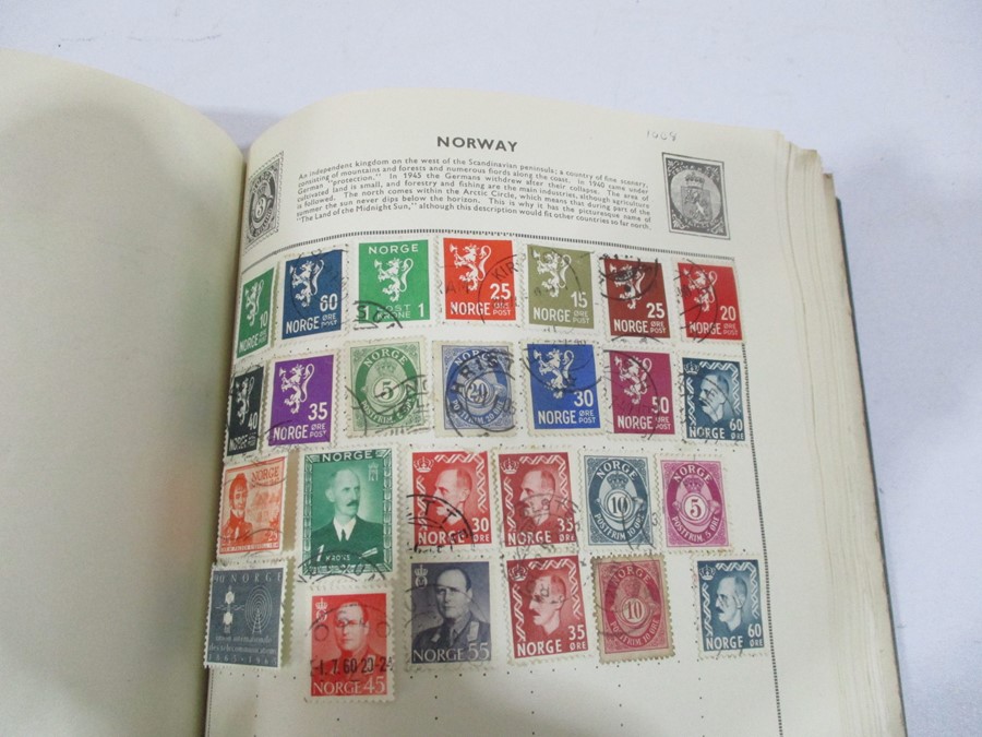 A collection of worldwide stamps along with loose stamps - Image 68 of 94